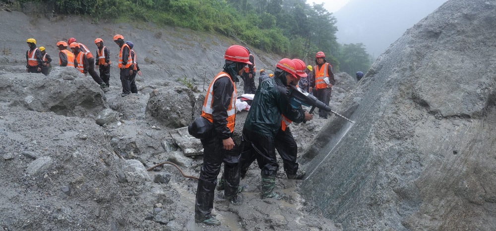 Search and rescue operations begin at Trishuli-3 'B' Project